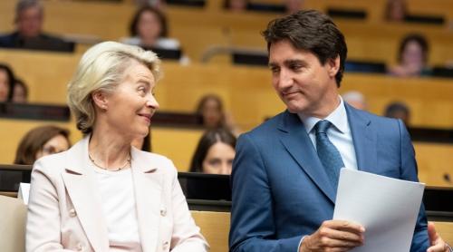 Ursula von der Leyen a fost premiată de Justin Trudeau cu Premiul Mondial pentru Pace și Libertate 