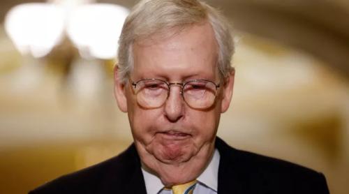 SUA: Senatorul Mitch McConnell, 81 de ani, a "înțepenit" în timpul unei conferințe de presă