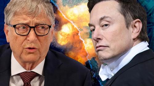 "În acest moment, sunt convins că este categoric nebun (și un nenorocit pâna la capăt)" a spus Elon Musk despre Bill Gates