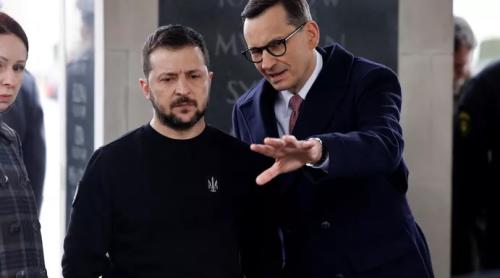 "Zelensky să nu mai insulte polonezii, ei nu vor permite niciodată acest lucru", spune prim-ministrul Mateusz Morawiecki