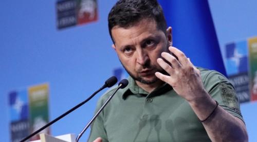 Hamas și Rusia sunt „același rău”, afirmă Zelensky în fața NATO