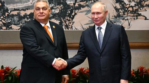 Putin s-a întâlnit cu Orban în China: "Ungaria nu a vrut niciodată să se opună Rusiei"