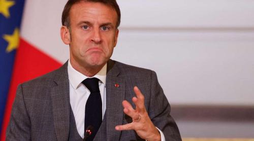 Războiul Israel-Hamas: Macron apără o „soluție cu două state” și își justifică absența de la manifestatia împotriva antisemitismului