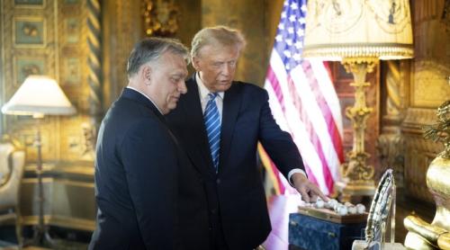 Viktor Orban s-a întâlnit cu Donald Trump în Florida:  „Vino înapoi și adu-ne pacea, domnule președinte!”