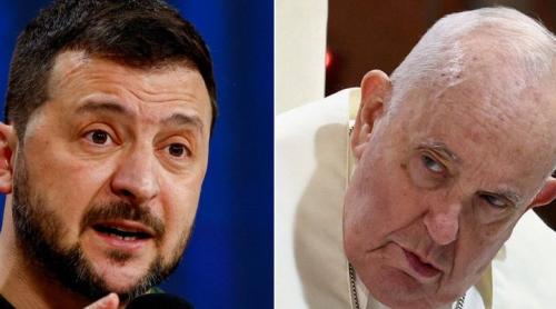 Ucraina l-a convocat pe reprezentantul Vaticanului la Kiev după declarațiile Papei