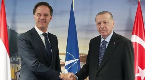 Turcia va sprijini candidatura lui Mark Rutte la funcția de secretar general al NATO