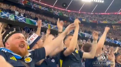 Euro2024: UEFA a interzis cântecul „L’Amour toujours” dar suporterii din mai multe țări continuă să-l cânte fiind pe cale să facă din el imnul Europei