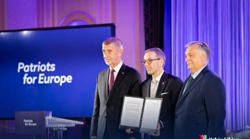 Victor Orban anunță formarea grupului parlamentar european "Patrioți pentru Europa" anti-imigrație ilegală și pentru "familia tradițională"