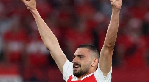 UEFA l-a suspendat pe fundașul turc Merih Demiral pentru un gest care face referire la un grup de extremă-dreaptă