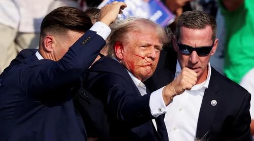 "Este posibil ca Trump să nu fi fost lovit de glonț la miting", sugerează șeful FBI