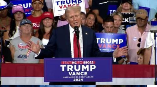 Trump: Harris este o nebuna radicala de stânga, mai rea decât Biden