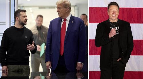 Elon Musk a participat la apelul dintre Volodymyr Zelensky și Donald Trump după victoria sa