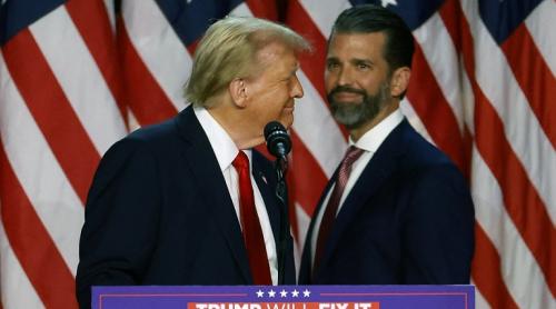 Donald Trump Jr. reacționează după anularea alegerilor din Romania: "O încercare Soros/marxistă de a nega voința oamenilor. Va eșua și ei știu asta"