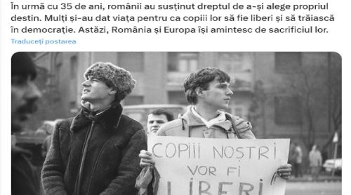 Ursula von der Leyen criticată după mesajul despre sacrificiul românilor pentru democrație în 1989: "Cum îndrăznești să folosești cuvântul democrație pentru o țară fără alegeri?"