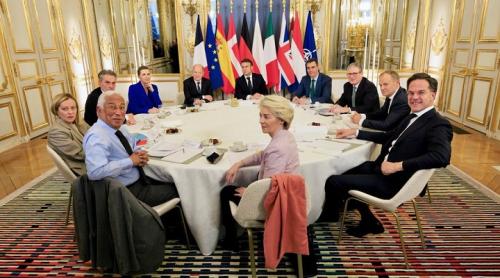 Ursula von der Leyen: Întâlnirea de la Paris „reafirmă” că Ucraina merită „pace prin putere”