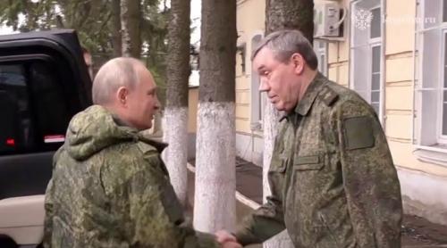 Putin a vizitat trupele care luptă cu armata ucraineană în regiunea Kursk