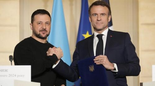 Macron: Franța va oferi Ucrainei 2 miliarde de euro suplimentare în sprijin militar 