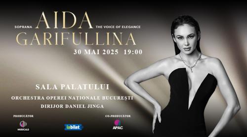 Soprana Aida Garifullina, în concert la Sala Palatului din București pe 30 mai 2025. A impresionat publicul alături de Andrea Bocelli - GALERIE FOTO 