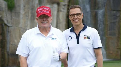Trump anunță achiziția de spărgătoare de gheață din Finlanda după o partidă de golf cu președintele Stubb