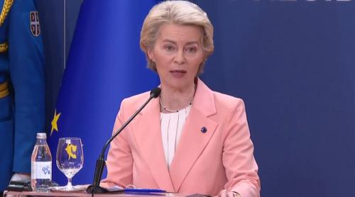 Ursula von der Leyen: "Putin a eșuat deja"