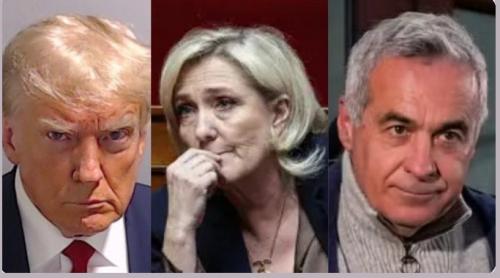 Le Pen interzisă de la alegeri: "Îi fac ei ce i-au făcut lui Călin Georgescu și ce au încercat să-i facă lui Trump"
