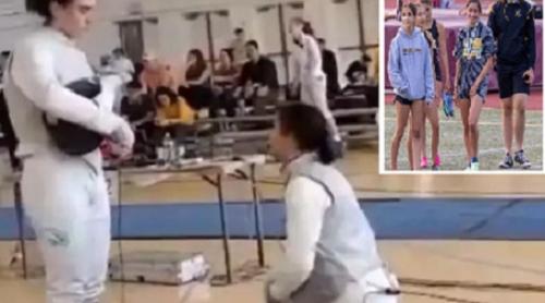 „Sunt femeie, el este bărbat și acesta este un turneu feminin": O sportivă descalificată dintr-un turneu de scrimă pentru că a refuzat să se confrunte cu un transgender