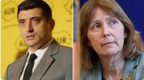 Ambasadoarea SUA la București acuzată că încearcă să blocheze AUR din discuțiile cu delegația americană