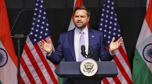 Vance: Liderii occidentali văd omenirea mereu la un pas de catastrofă, adoptând legi ce reduc consumul de energie și închid centrale nucleare, în timp ce Trump respinge aceste idei”