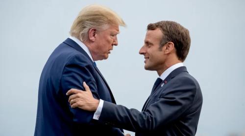 Trump: "Macron e un tip bun, îmi place, dar ceea ce spune el nu contează”