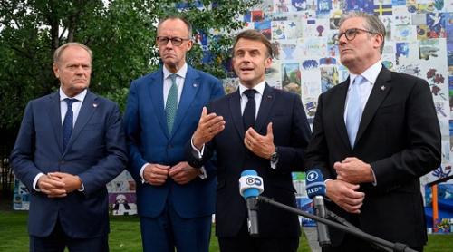 Europa și Ucraina propun propriul plan pentru negocierile Putin–Trump