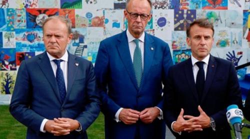 Macron, Merz și Tusk vin la Chișinău pentru a sprijini Moldova în fața ingerințelor rusești