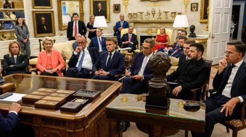 Summiturile din Alaska și Washington: un reality show cu lideri europeni în postura unor vasali în Biroul Oval