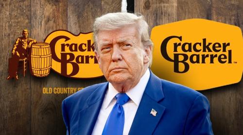 Lanțul american de restaurante Cracker Barrel renunță la noul logo după acuzații de ‘woke-ism’ și intervenția lui Trump:„O instituție mândră că este americană"