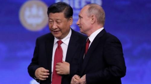 În China, Xi Jinping și Vladimir Putin fac front comun împotriva lui Donald Trump