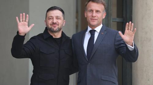 Macron: Europa este pregătită să ofere garanții de securitate Ucrainei 