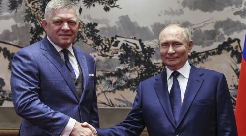 Fico: Putin, dispus să se întâlnească cu Zelenski și în afara Moscovei
