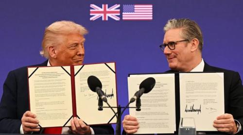 Firmele americane promit investiții de 150 de miliarde de lire sterline în Marea Britanie, odată cu semnarea acordului în domeniul tehnologic