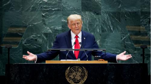 Donald Trump la ONU - ”O eră de calm și stabilitate a cedat locul uneia dintre marile crize ale timpului nostru. Atât imigrația, cât și ideile lor sinucigașe vor duce la moartea Europei”