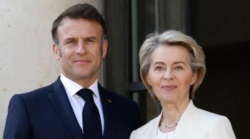 Ursula von der Leyen și Emmanuel Macron, în centrul unei anchete privind SMS-urile legate de acordul UE-Mercosur