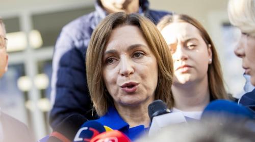 Maia Sandu: Victoria pro-europenilor reprezintă „un mandat ferm pentru procesul de aderare” la UE