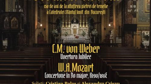 Concert de muzică sacră, intitulat sugestiv: „JESUS CHRISTUS, DOMINUS NOSTER”