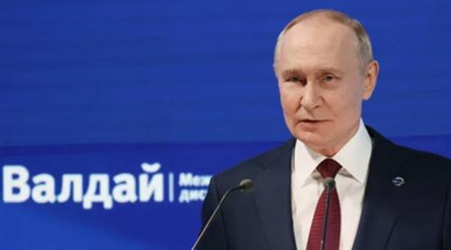 Putin despre dronele din Europa: "Nu mai fac, promit"