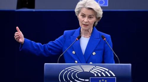 Ursula von der Leyen acuză Rusia de „război hibrid” împotriva Europei: "Se întâmplă ceva nou și periculos în cerurile noastre, dronele deasupra României au fost identificate ca provenind din Rusia"