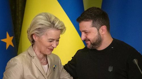  Ursula von der Leyen acuzată că a mușamalizat implicarea lui Zelenski în cazuri de corupție,