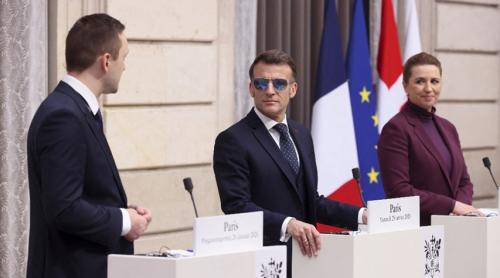 Macron: Situația din Groenlanda este „un semnal de alarmă strategic pentru întreaga Europă"