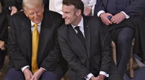 ​​​​​​​Macron: "Trump vrea să distrugă UE"