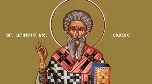 Calendar ortodox 11 februarie: Sfântul sfinţit Mucenic Vlasie, episcopul Sevastiei
