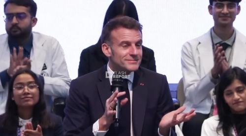 Emmanuel Macron: "Libertatea de exprimare este o prostie"