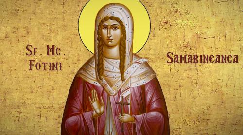 Calendar ortodox 26 februarie: Sfânta Muceniţă Fotini