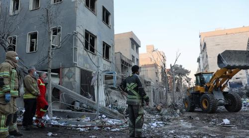 Israelul distruge sediul radioteleviziunii de stat iraniene